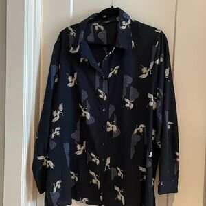 Polyester blouse